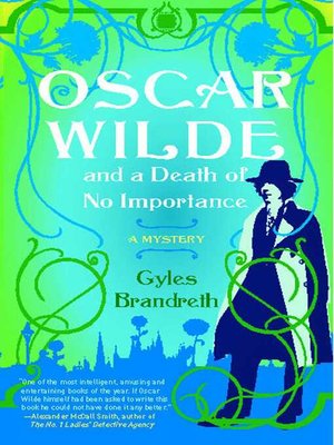 cover image of Oscar Wilde and a Death of No Importance